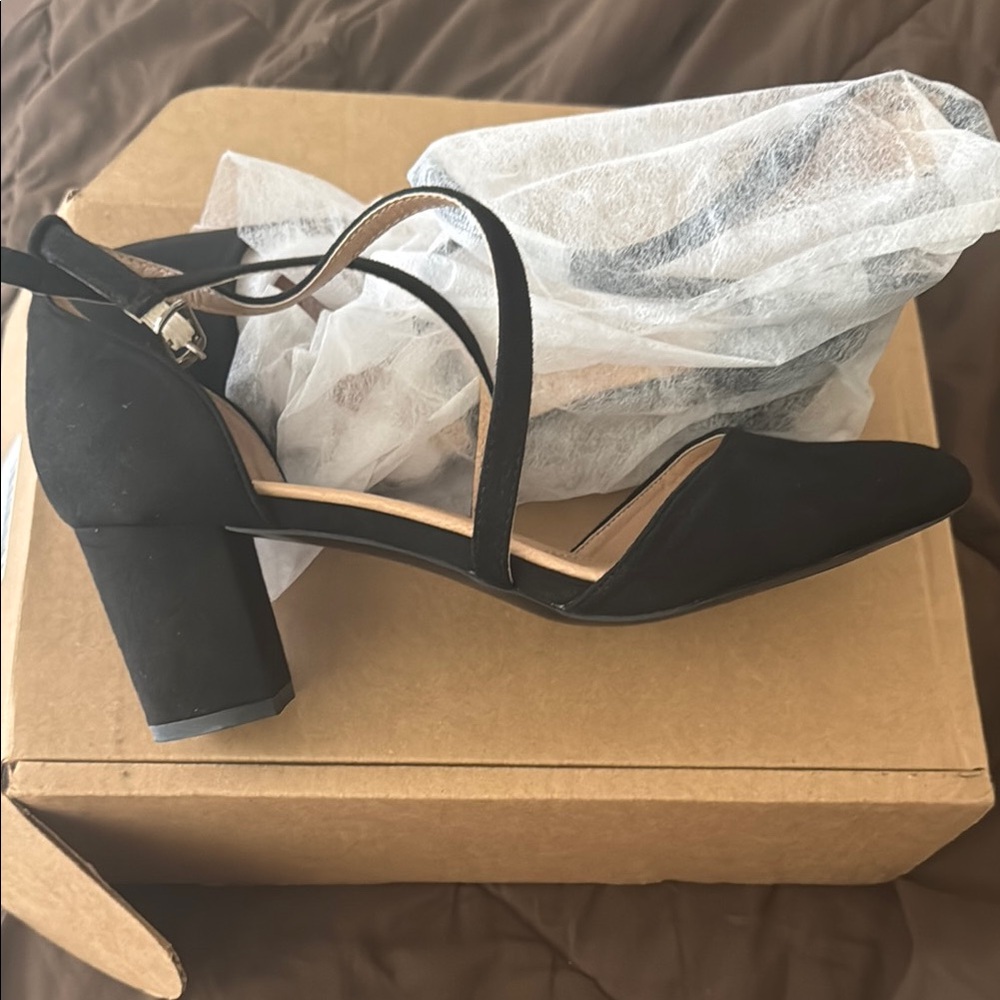 Elegant Black Women's Heels